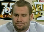 Ben during his post-game press conference.