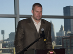 Ben speaks at the Ed Block Courage Awards Event in Pittsburgh on October 30th.