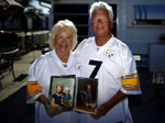 Ben's grandparents in the Naples Daily News today. Photo: Michel  Fortier.