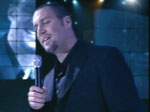 Ben "connects" wiith a fan during his concert.