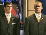 Eli Manning and Ben Roethlisberger during Draft Day, 2004.