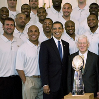 Ben and the Steelers meet President Obama at the White House today.