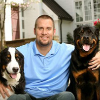 Ben with Hercules and Zeus.